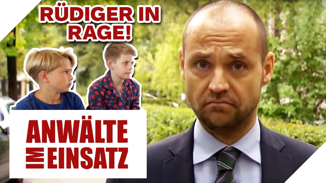 Nachbarsjunge in gro&szlig;er Gefahr? R&uuml;diger rastet komplett aus | 2/2 | Anw&auml;lte im Einsatz SAT.1