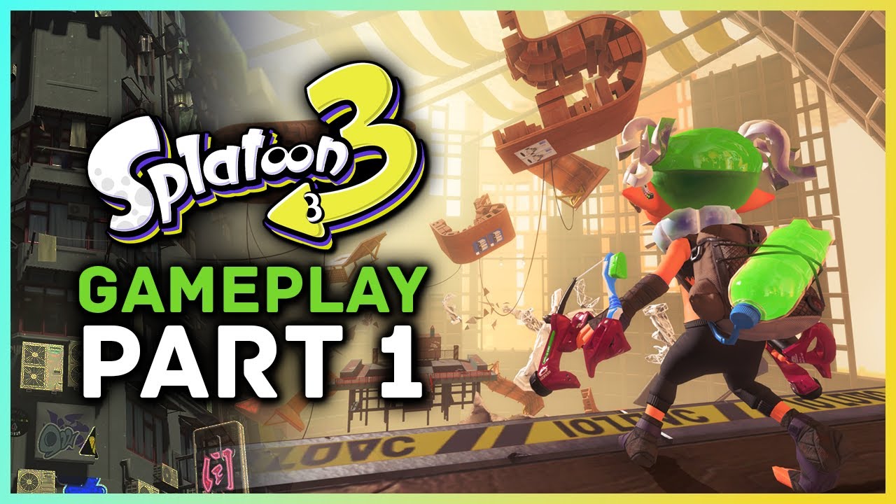 Splatoon 3 Gameplay Part 1 -  Return Of The Mammalians