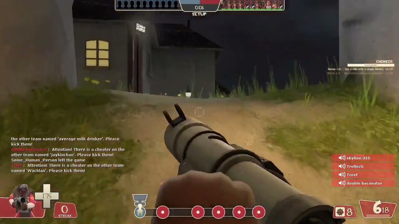 Entire Team Of Instant Kill Sniper Bots vs Some Spiky Balls
