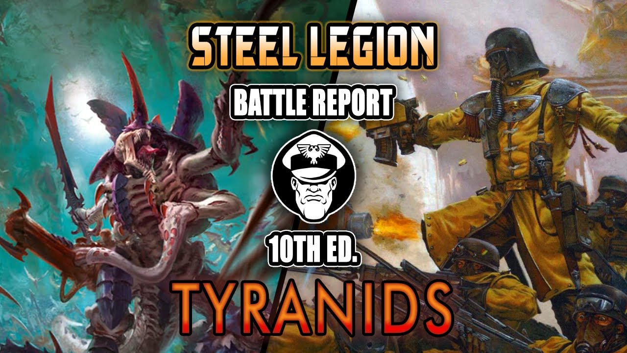 Astra Militarum Vs Endless Swarm Tyranids! | 10th Edition Battle Report | Warhammer 40,000
