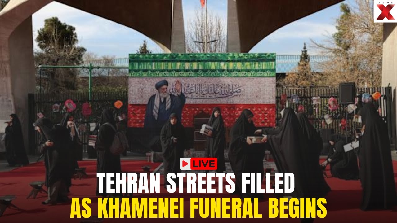 Khamenei Funeral LIVE: Massive Memorial Set Up For Late Leader Khamenei | Latest News | US-Iran War