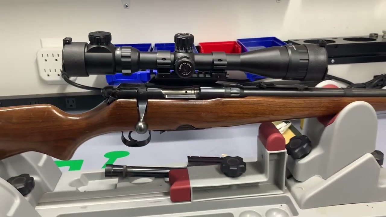 Savage 340C .222rem и снаряжение патронов