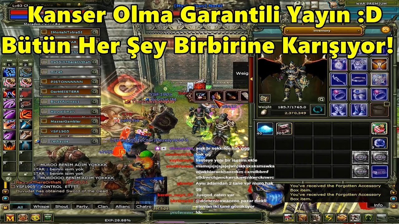 DomenicoWacco - Tekrardan Tombala Yaparken Bütün Her Şey Birbirine Karışıyor :D | Knight Online