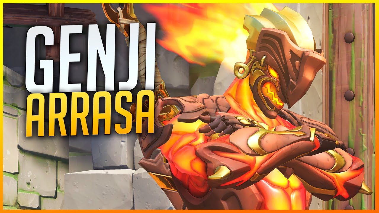 OVERWATCH: ATAQUE Y DEFENSA TITÁNICA con GENJI | Makina