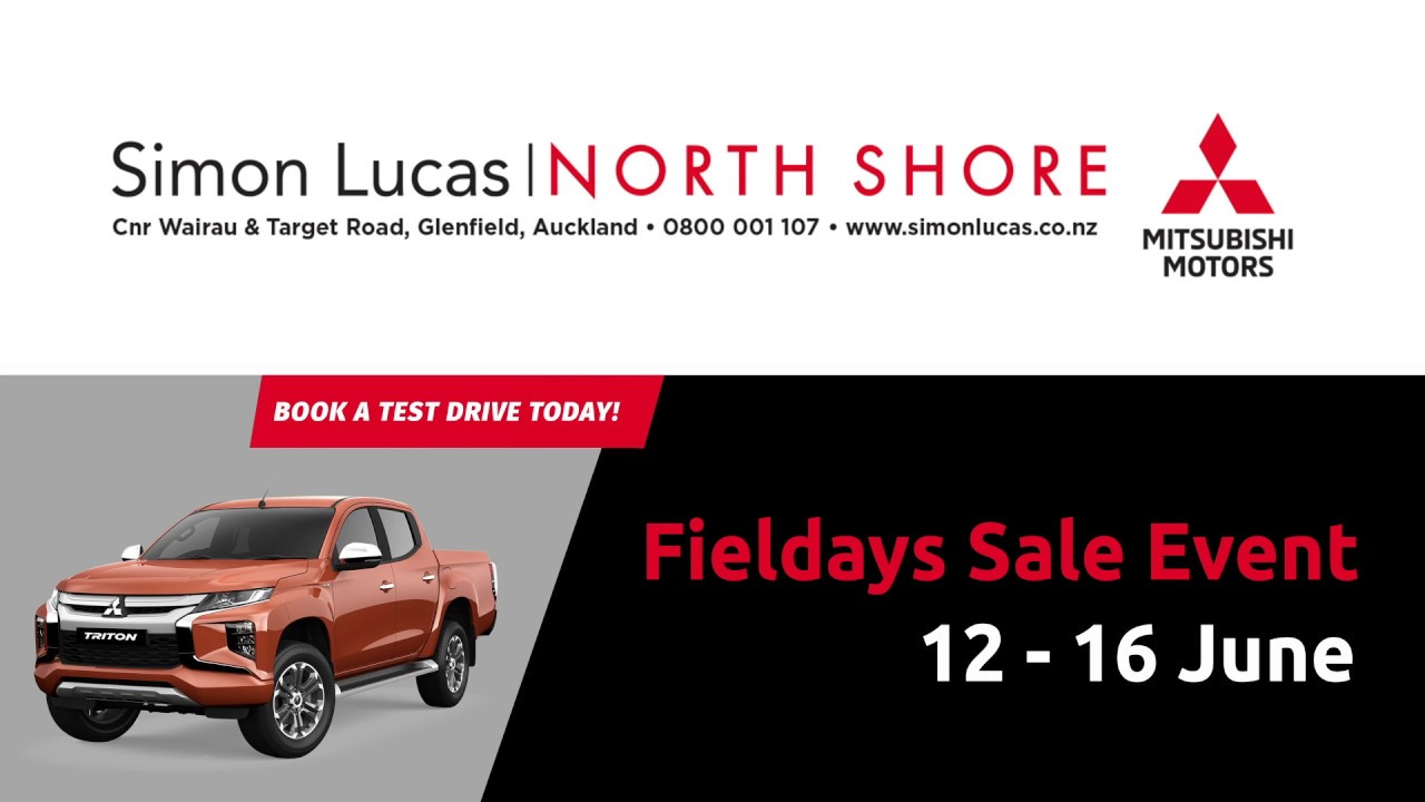 Get the best deal on Mitsubishi Triton during our Fieldays Event