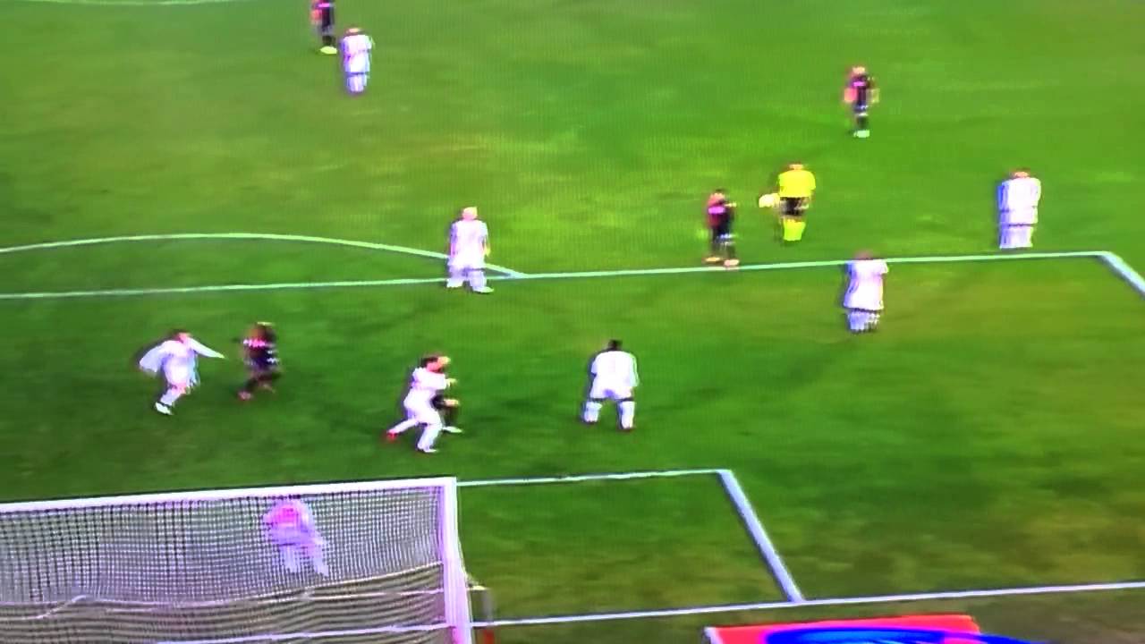Cagliari vs Roma 1-2 08/02/2015 GOAL Paul-Jose M'Poku