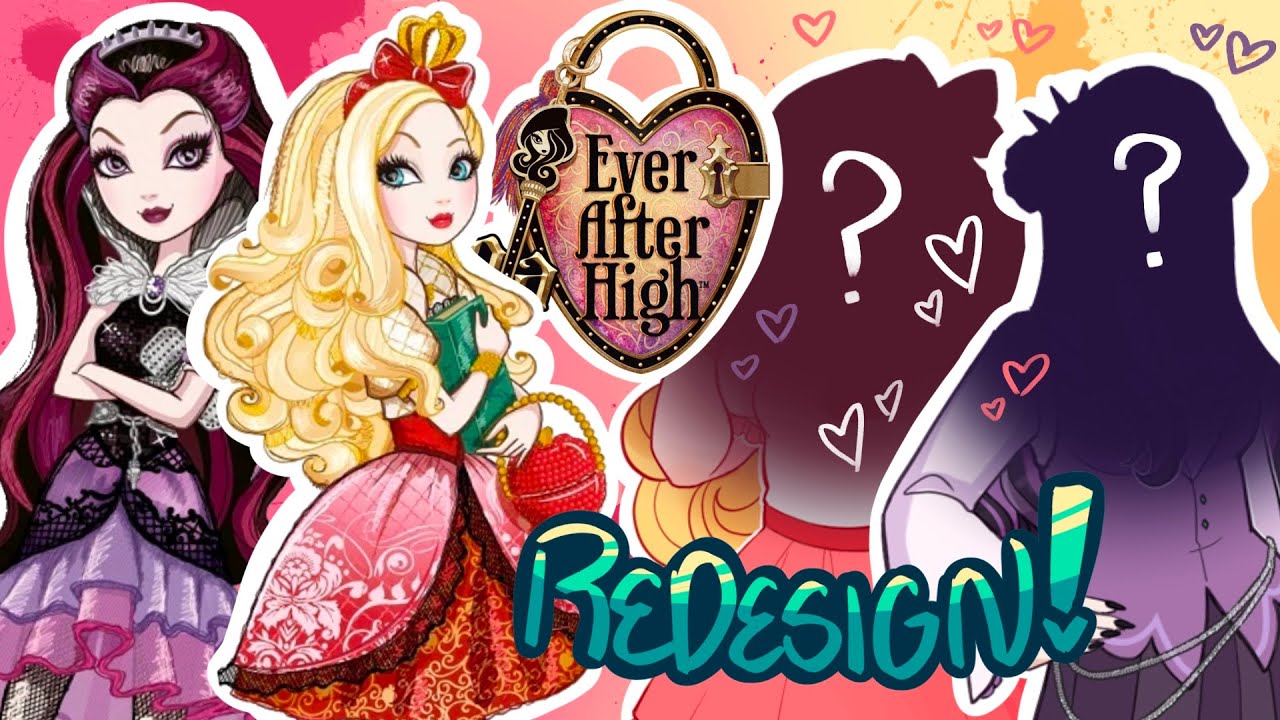 redesigning ever after high! ☆ || speedpaint + commentary