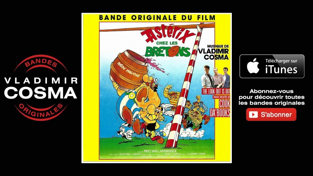 Cook Da Books - The Look out Is Out - BO Du Film Ast&eacute;rix Chez Les Bretons