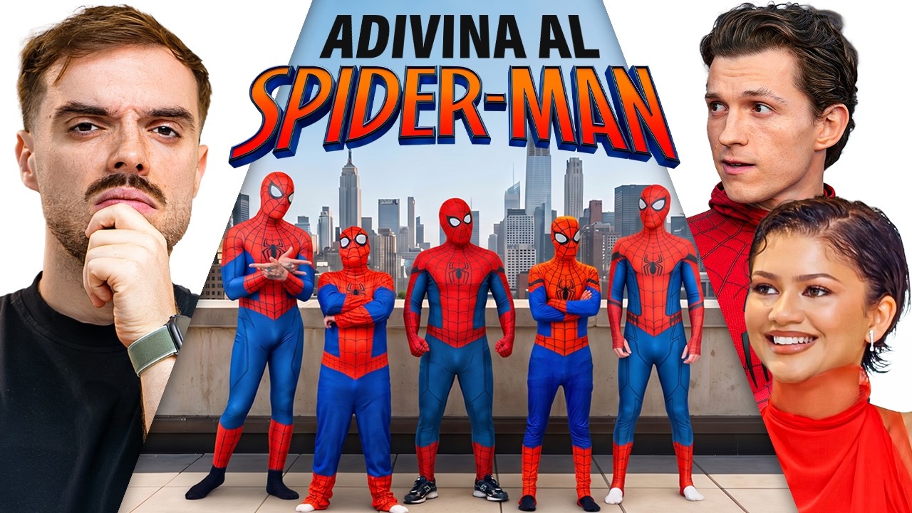 &iquest;Qui&eacute;n es el Mejor Spider-Man? con Tom Holland y Zendaya