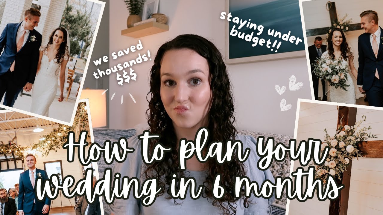 How I Planned My Wedding in 6 Months on a Budget