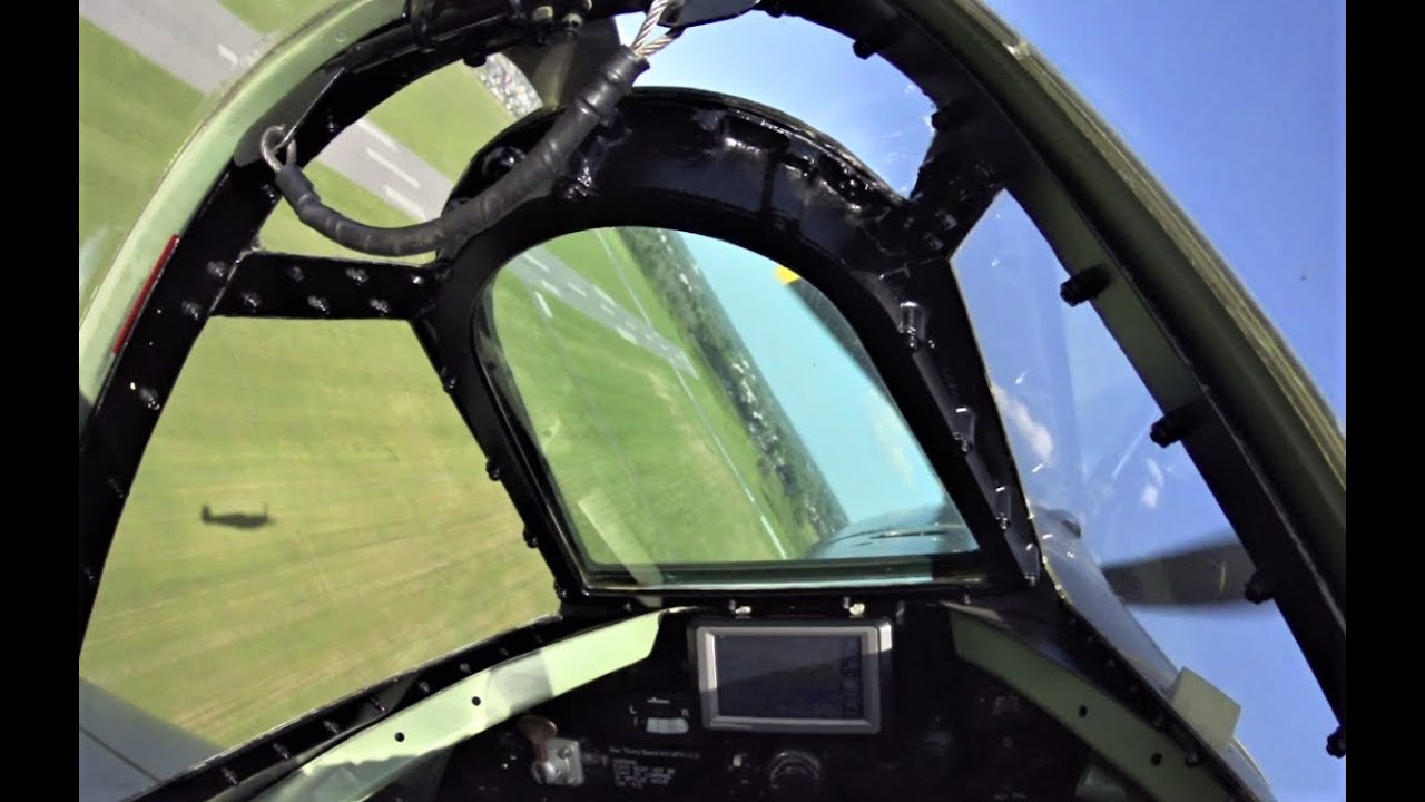 Spitfire Airshow - Pilot's View