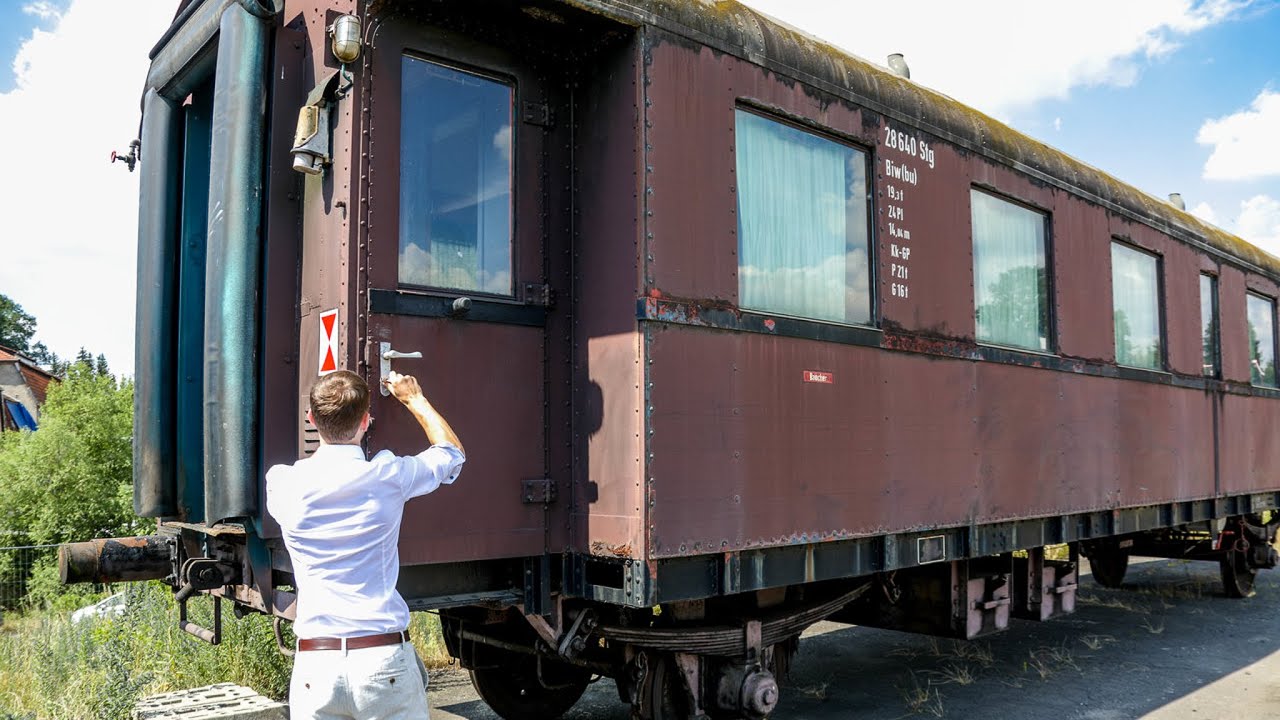 LAUTERBACH Altes Gelände wird zur Event-Location - 20-Tonnen Wagon am Güterbahnhof angekommen