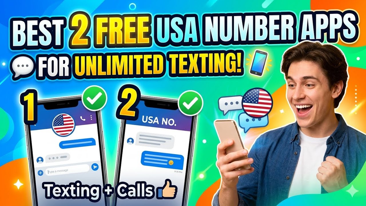 How to Get a FREE USA Phone Number for Unlimited Texting (2026)