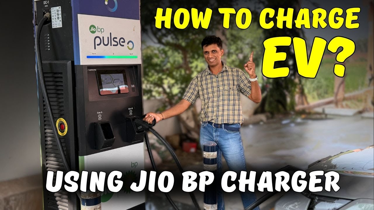 Step-by-Step Jio BP EV Charging | EV Charging for Beginners#electricvehicletalks #chargingstation