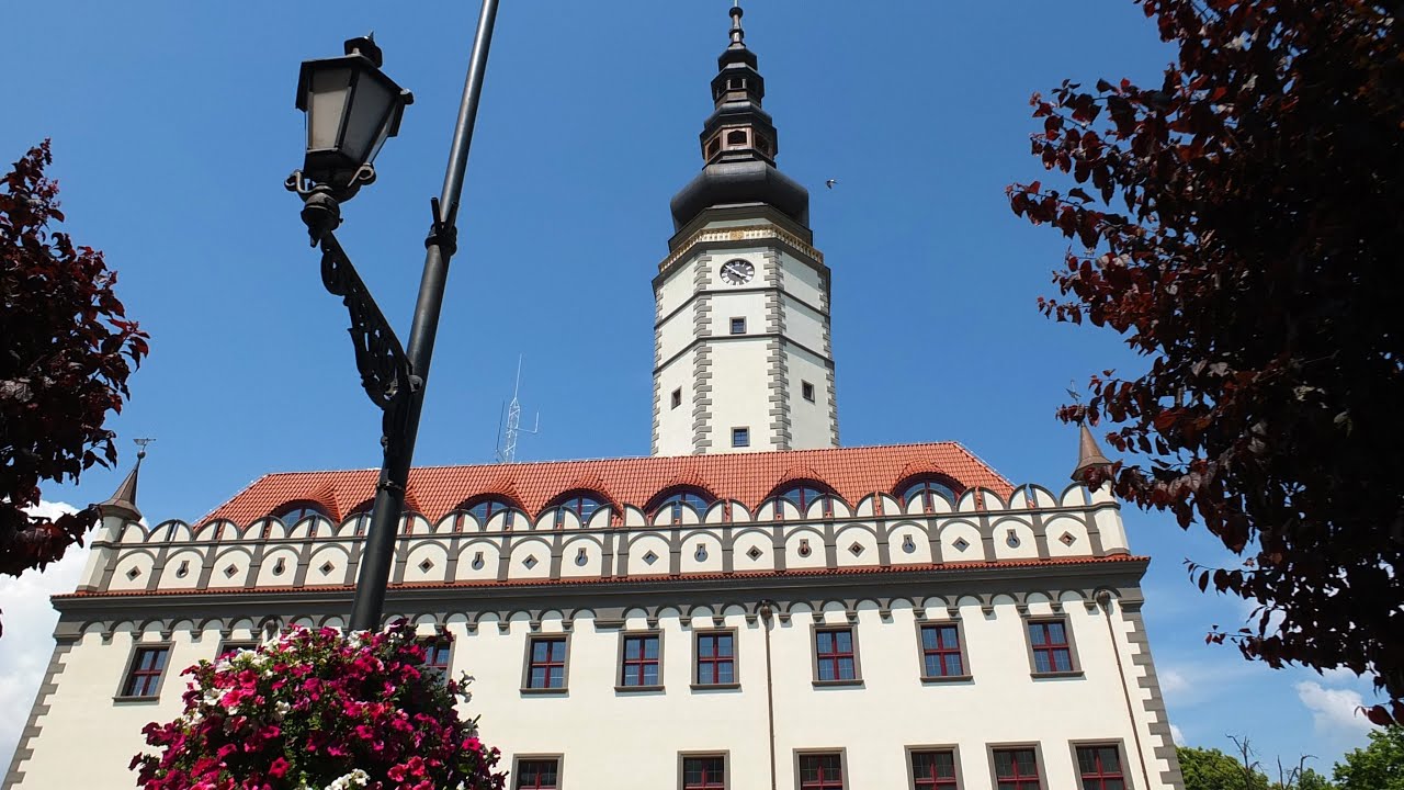 STRZELIN na Dolnym Śląsku 08 06 2023 r  Ratusz i kamienice Rynku