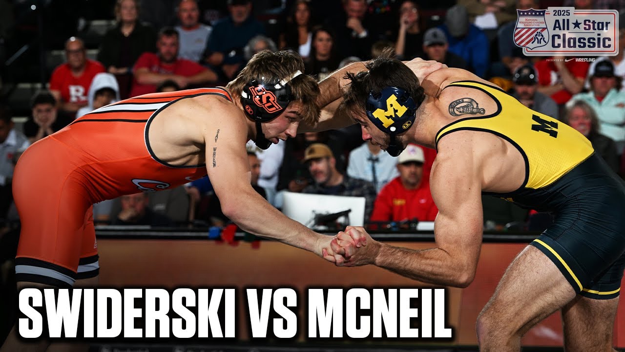 Casey Swiderski vs Lachlan McNeil | 2025 NWCA All-Star Classic