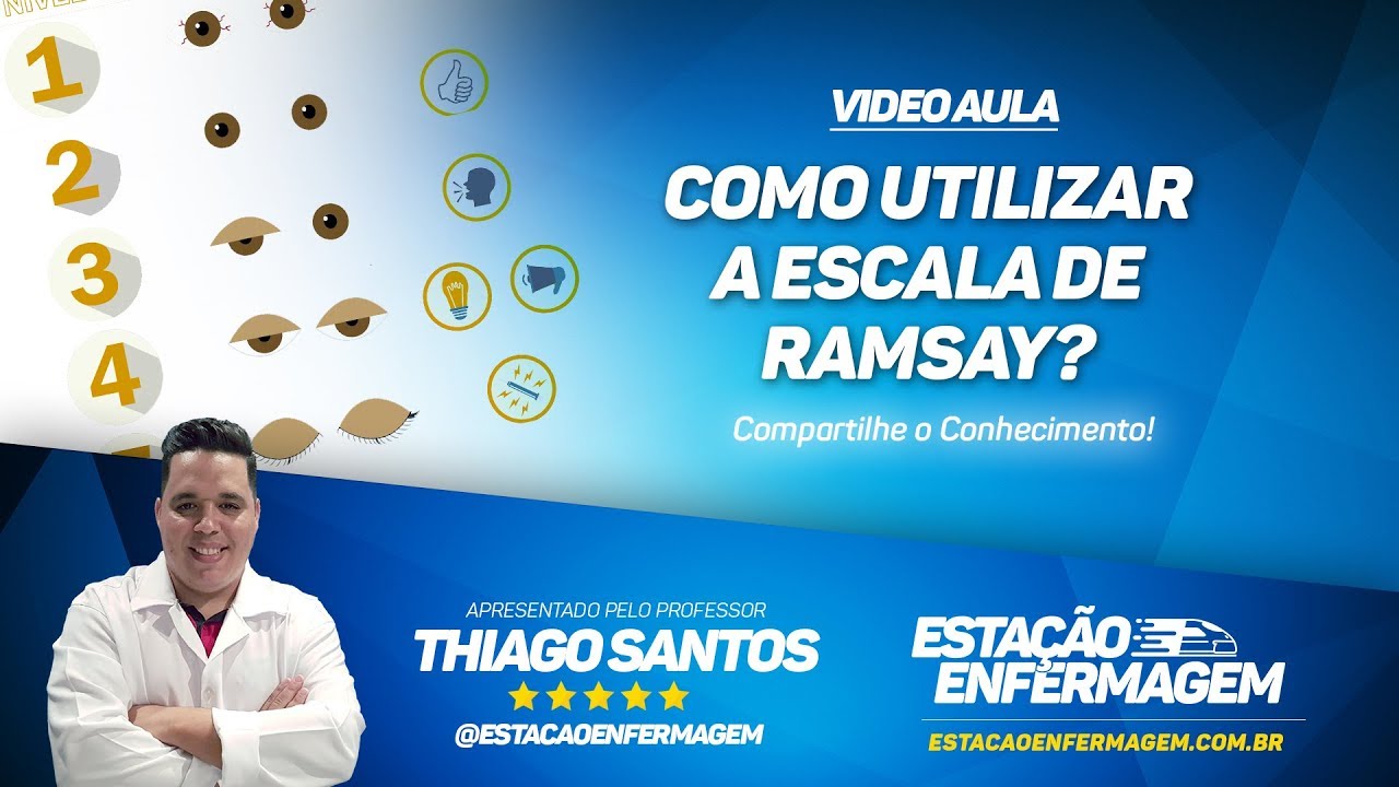Como utilizar a Escala de Ramsay?