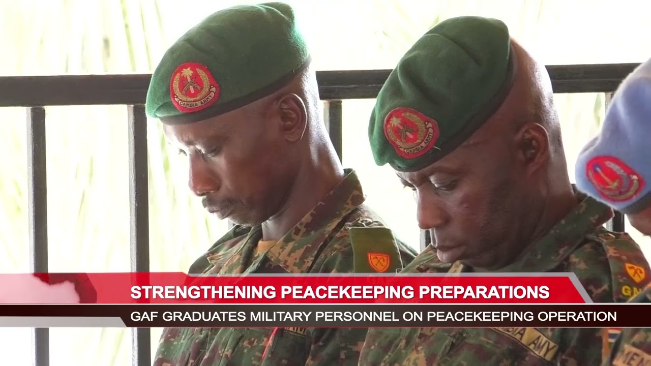 A Mbye On Strengthening Peacekeeping Preparations 17-06-2023