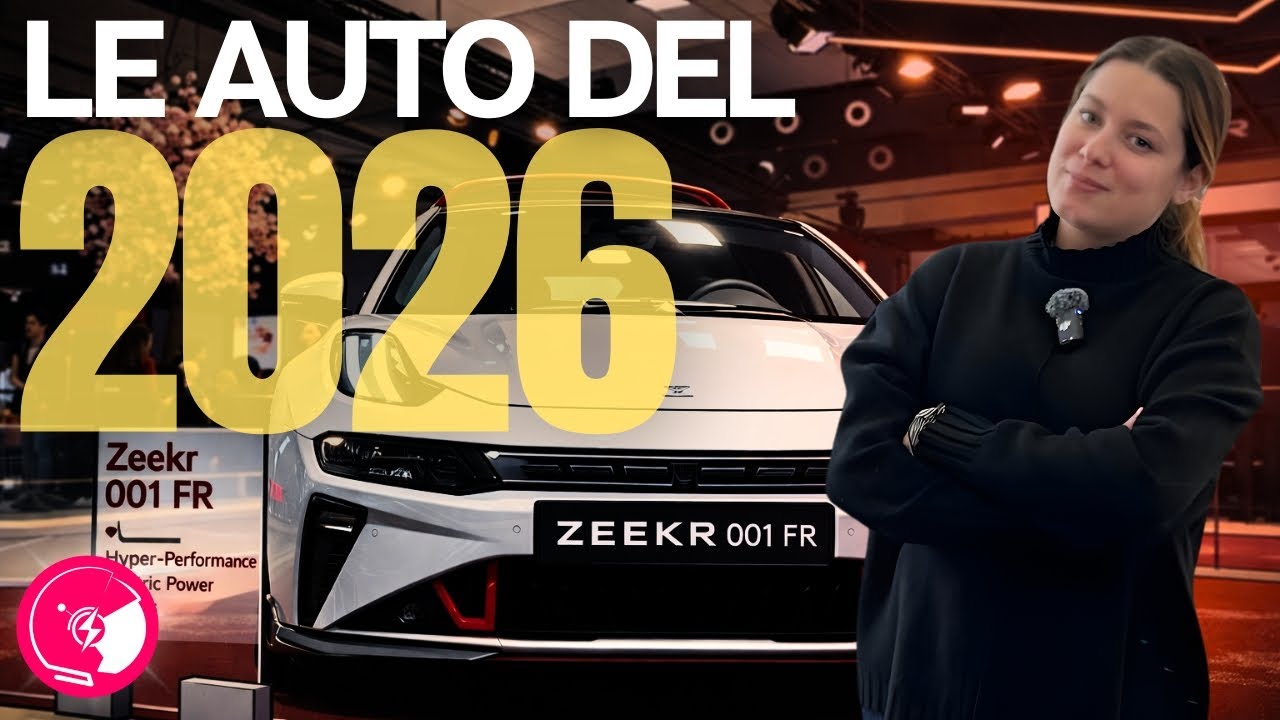 Le migliori auto elettriche del 2026 viste al Salone di Bruxelles