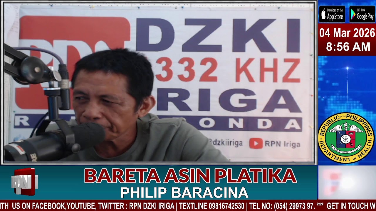 BARETA ASIN PLATIKA| MAR 4,2026