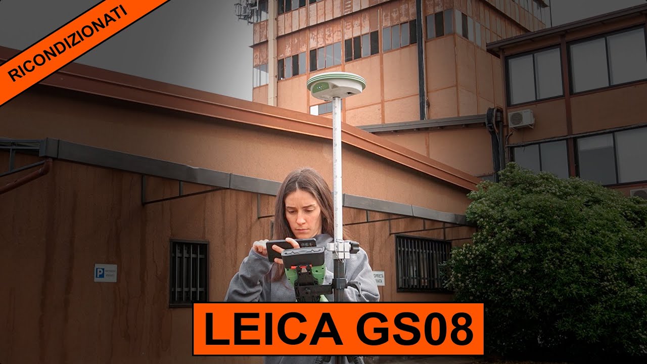Ricevitore Leica GS08 Plus e controller CS15