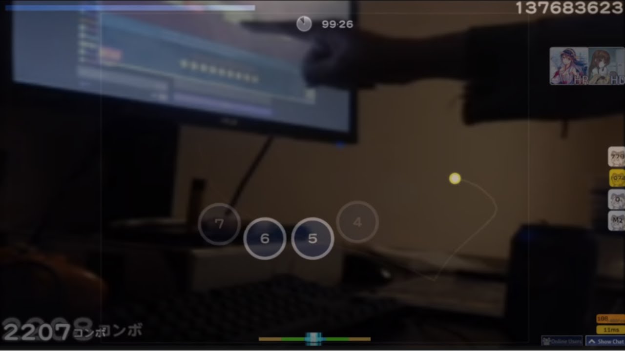 blue zenith but everytime cookiezi hits a circle its aireu wysi and the miss are shigeslam
