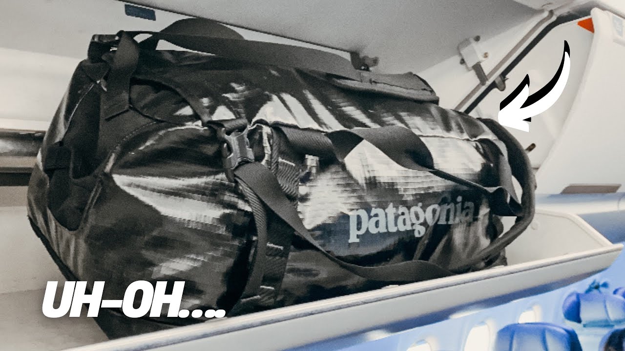 DOES PATAGONIA’S BLACK HOLE 55L STILL WORK AS A CARRY-ON BAG IN THE US? (DELTA AIRLINES EXPERIENCE)