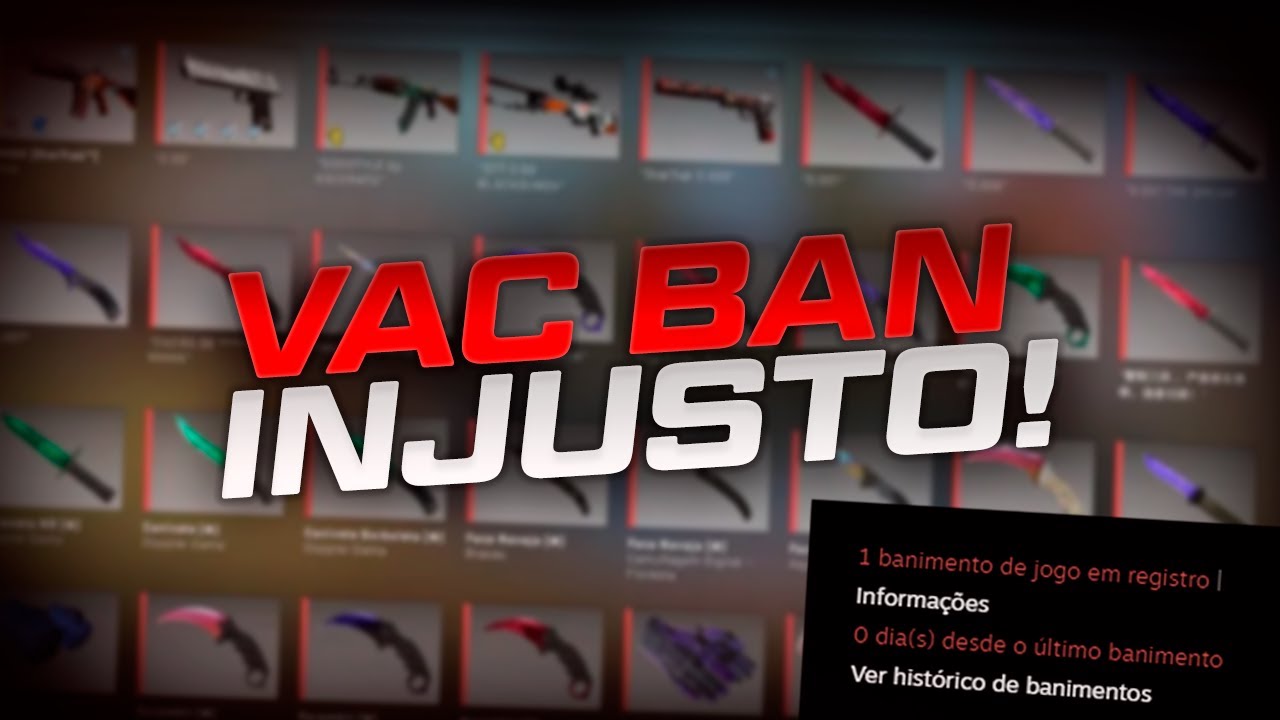 VAC BAN Injusto No CS2!
