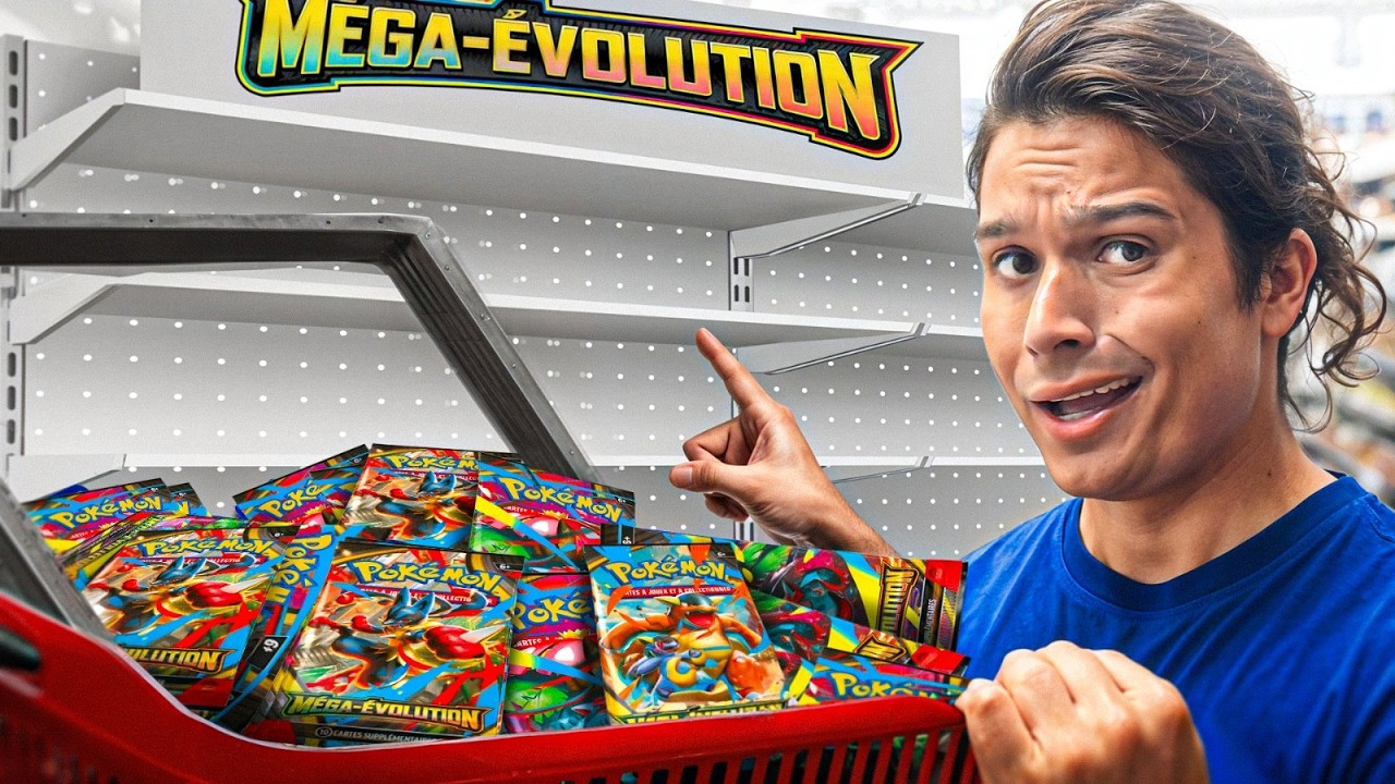 Je Vide tous les Magasins pour Méga Évolution !