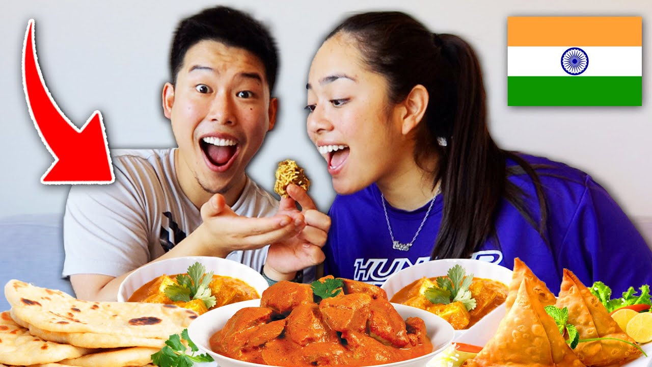 Indian Food Mukbang | What We Appreciate In Our 20's | Zach & Tee