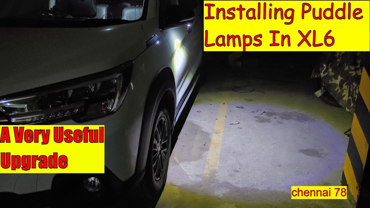 Puddle Lamps For XL6- A Super Useful Upgrade Video #chennai78 #trending #car #xl6