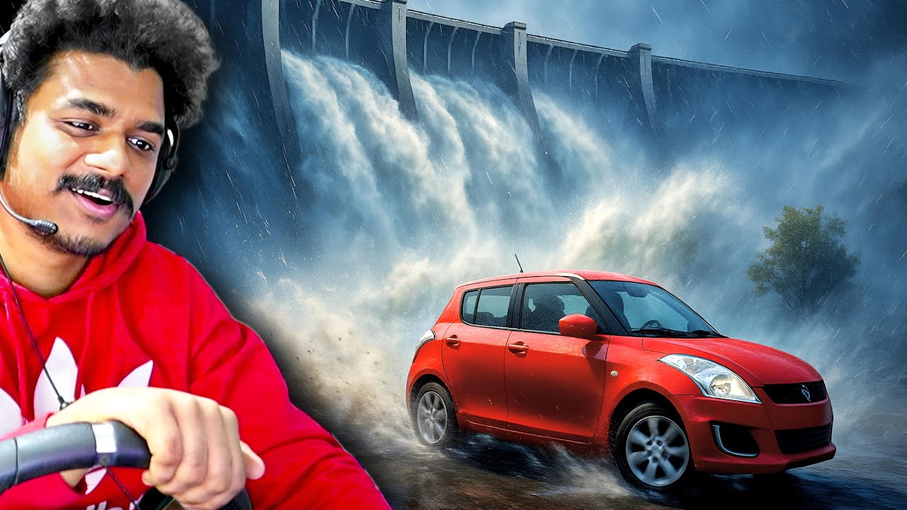 CAN WE ESCAPE TSUNAMI WITH INDIAN CARS 🔥