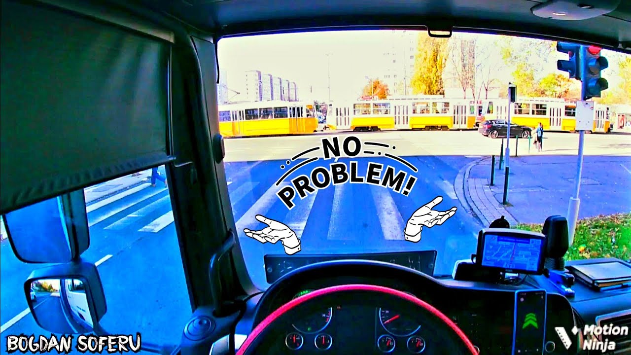 ⚠️ ASMR 🇭🇺 POV Driving Tandem MAN12.220 TGL Towards The Exit From Budapest‼️#asmr #pointofview#truck