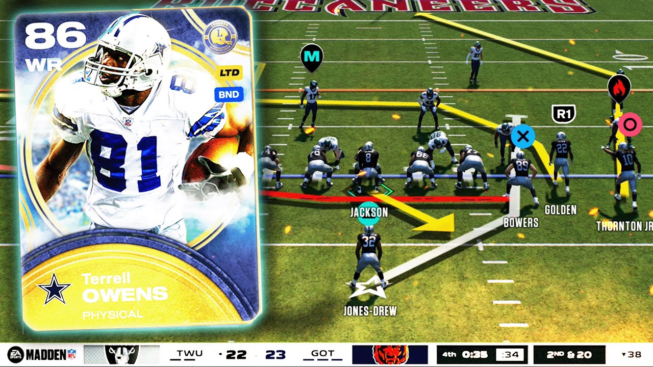 Terrell Owens Is UNSTOPPABLE In Madden 26 Ranked