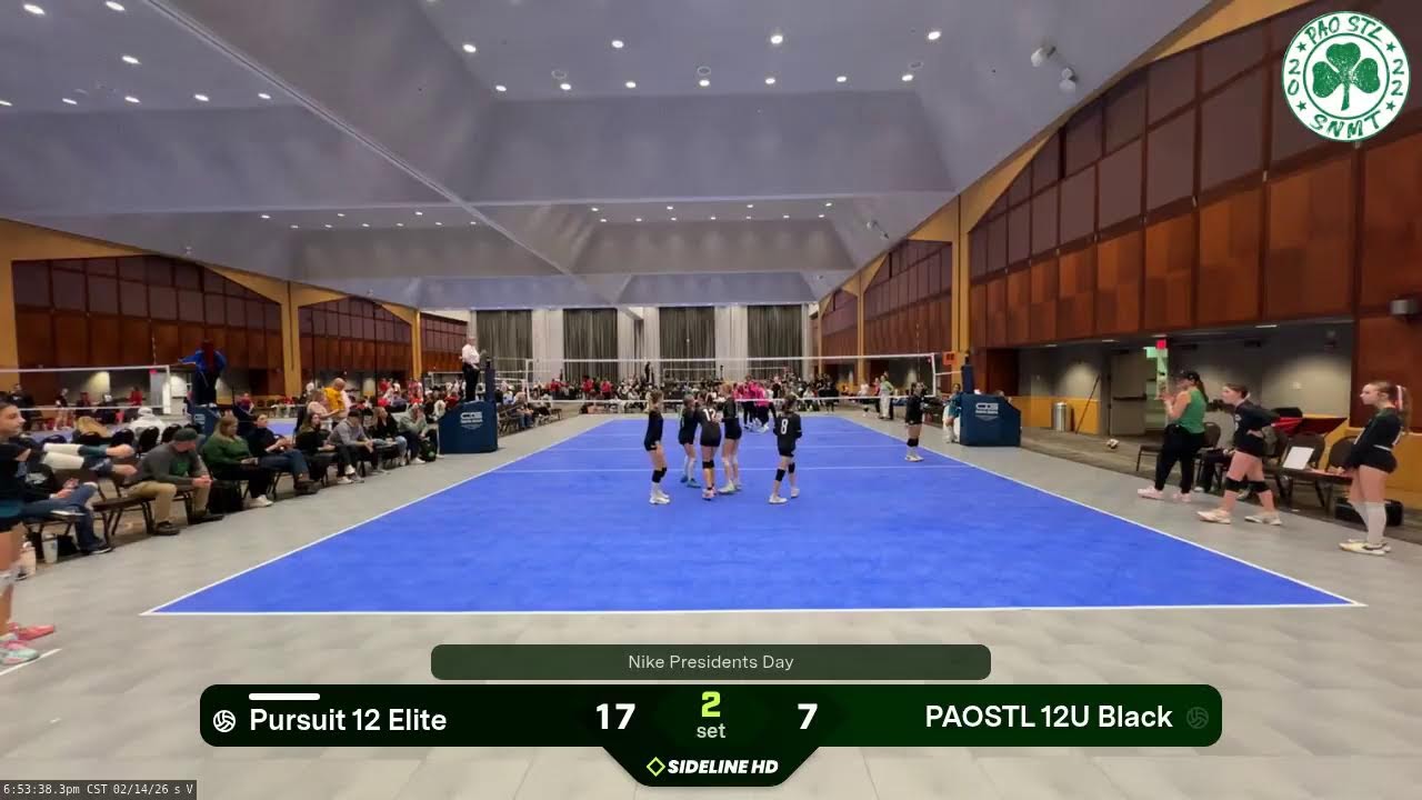 PAOSTL 12U Black vs. Pursuit 12 Elite (2026.02.14)