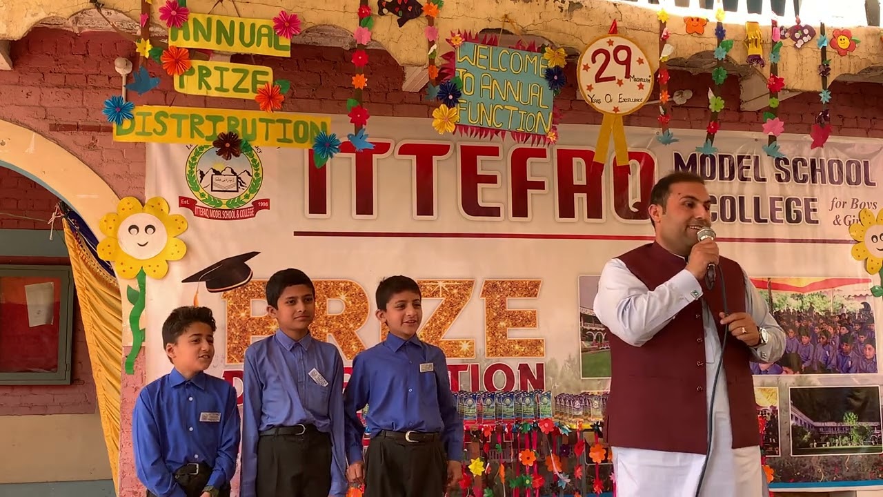 Sir Shahzad Khan | Ittefaq Model School & College Surizai Bala | Peshawar Education