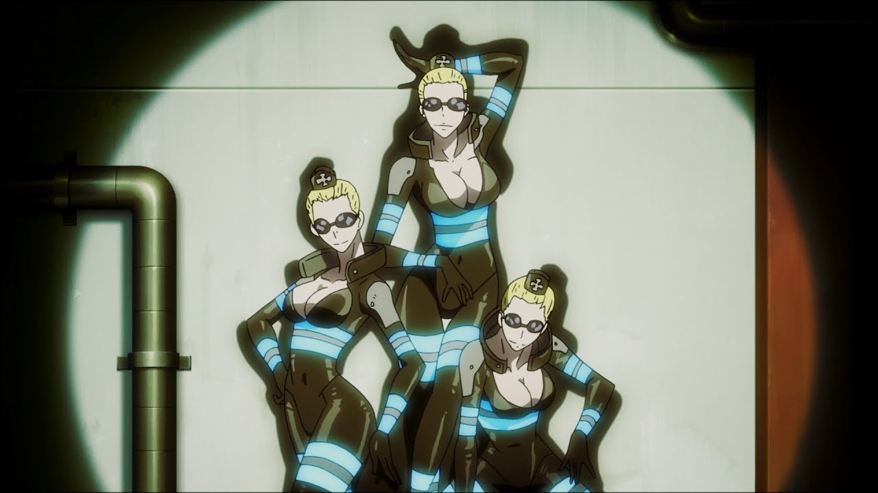 Takehisa and Maki own the Fifth Angels Three | Fire Force