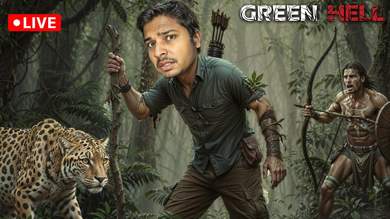 I’m Infected and Lost... Can I Survive? ⛺ Green Hell Live #2