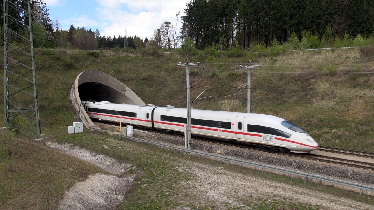 ZUG - ICE Tunnel Irlahuell South - fast trains