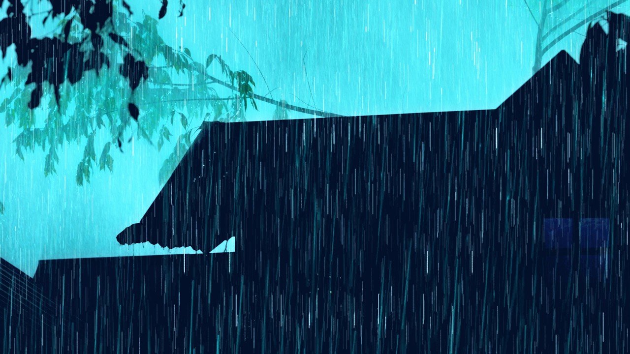 Terrible Stormy Night to Sleep Instantly | Heavy Rain on Tin Roof & Intense Thunder Sounds