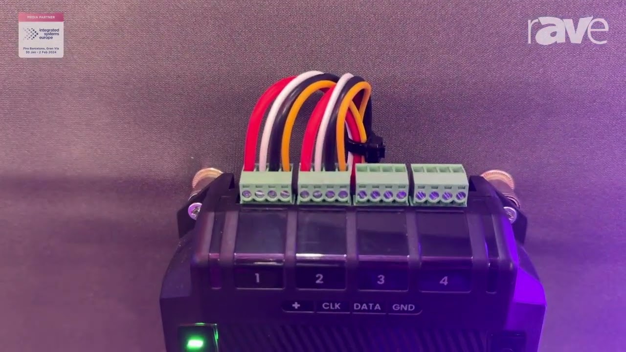 ISE 2024: Advatek Shows PixLite A4-S Mk3 Pixel Controller for Lighting Displays