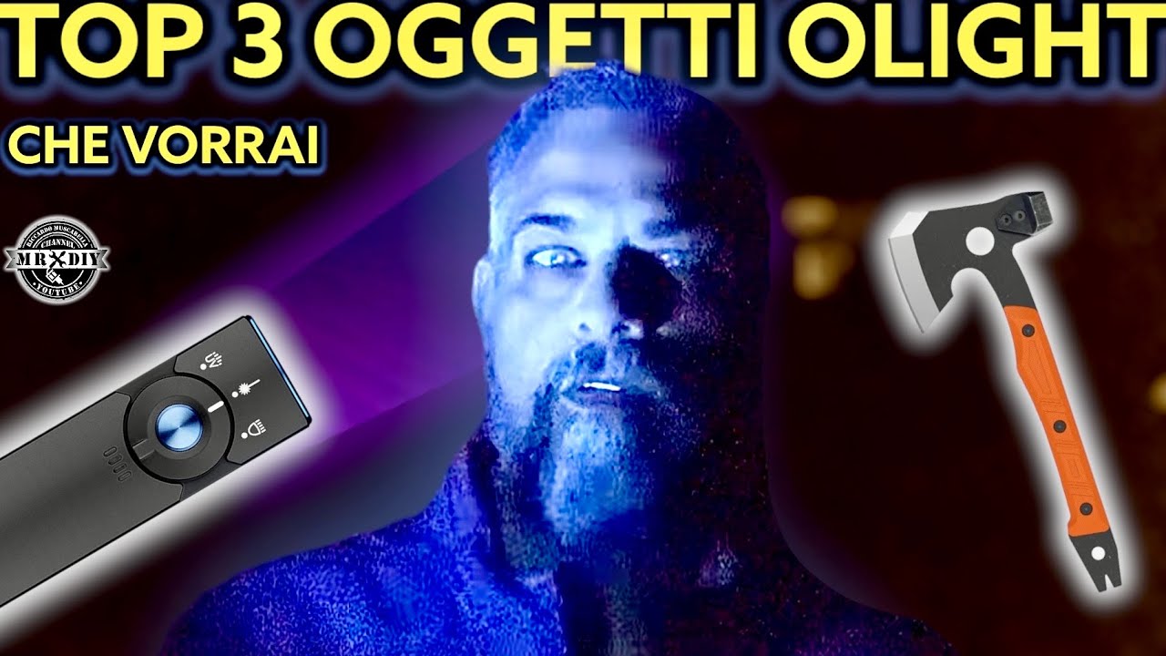 3 oggetti Olight che vorrai. Regali e sconti sul sito. Torcia Arkfeld pro UV faro da lavoro accetta