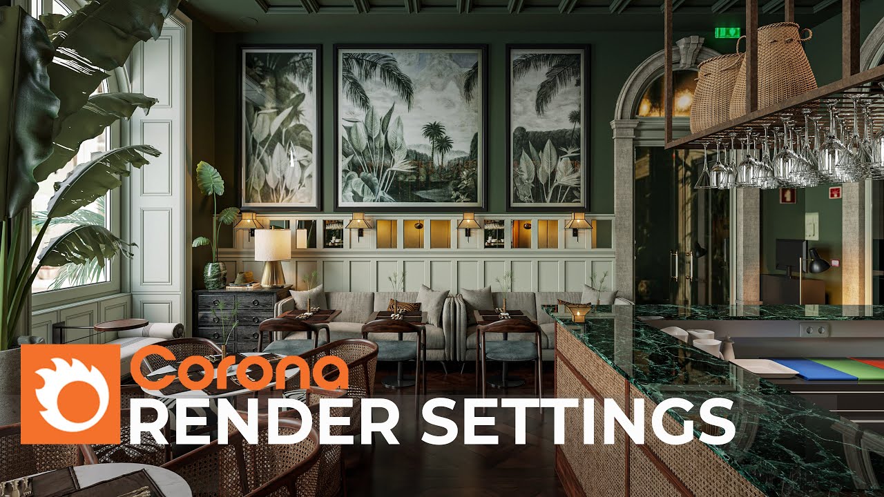 Corona Render Settings Trong 3Ds Max | T16 Studio