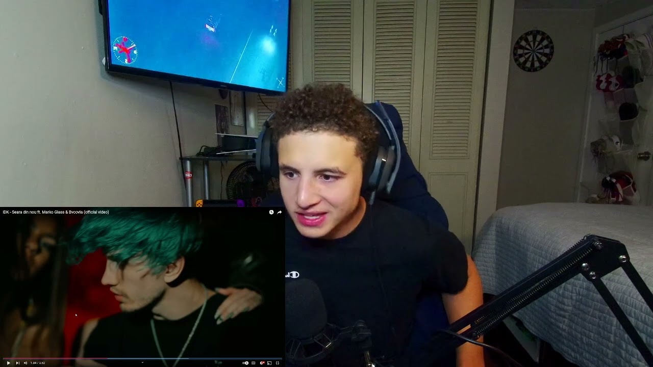 WHO IS HE!!?? IDK - Seara din nou ft. Marko Glass & Bvcovia (REACTION) | GioIsOYS
