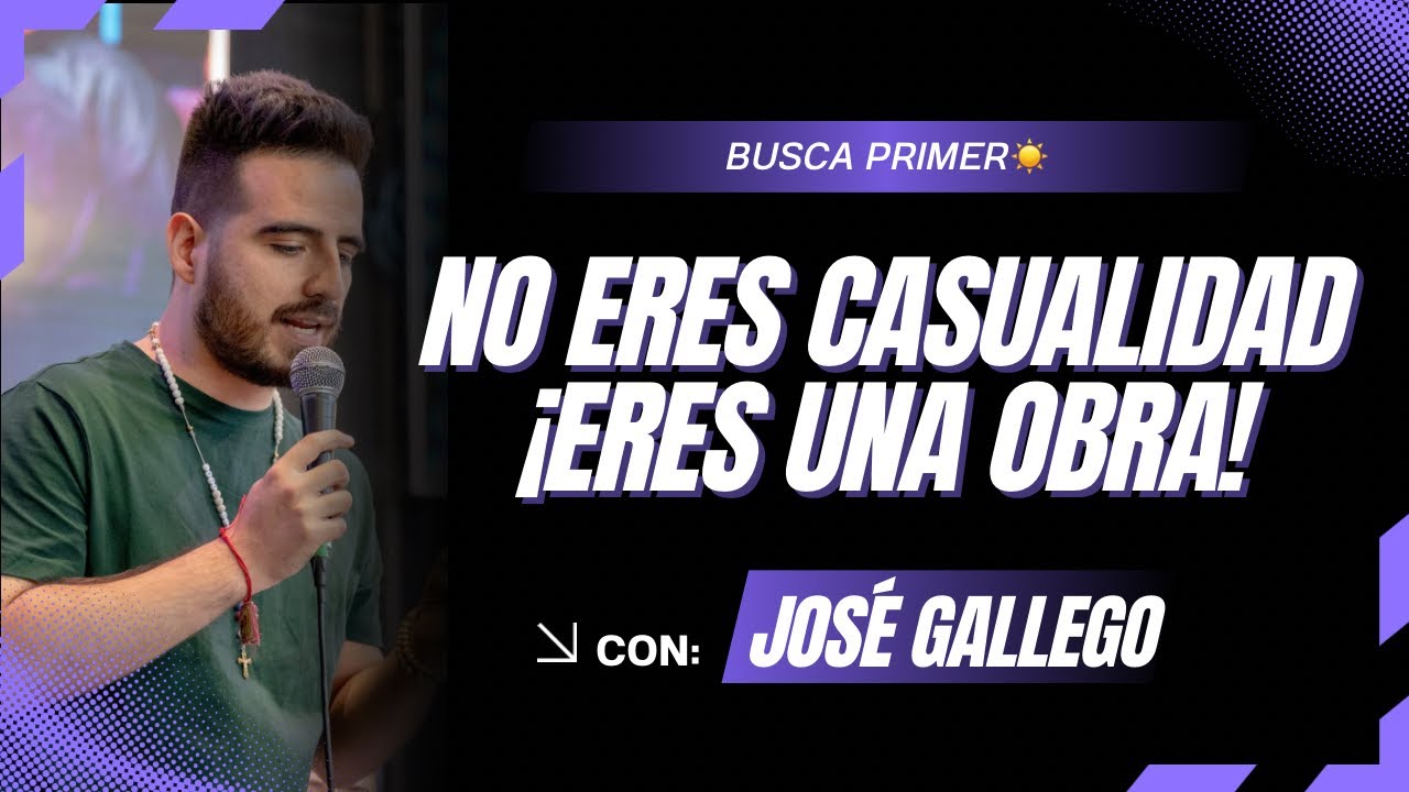 Busca Primero - No eres casualidad ¡Eres una obra!