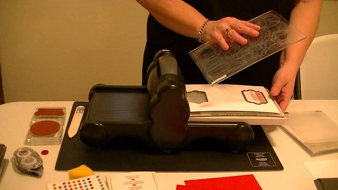 Video Tutorial Birthday Card Using Stampin' Up! Products
