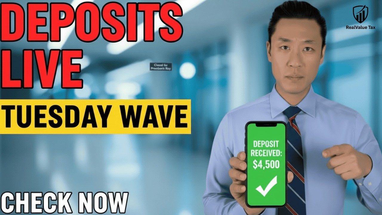 IT&rsquo;S OFFICIAL: The Tuesday Refund Wave Just Started. (Direct Deposit Alert)
