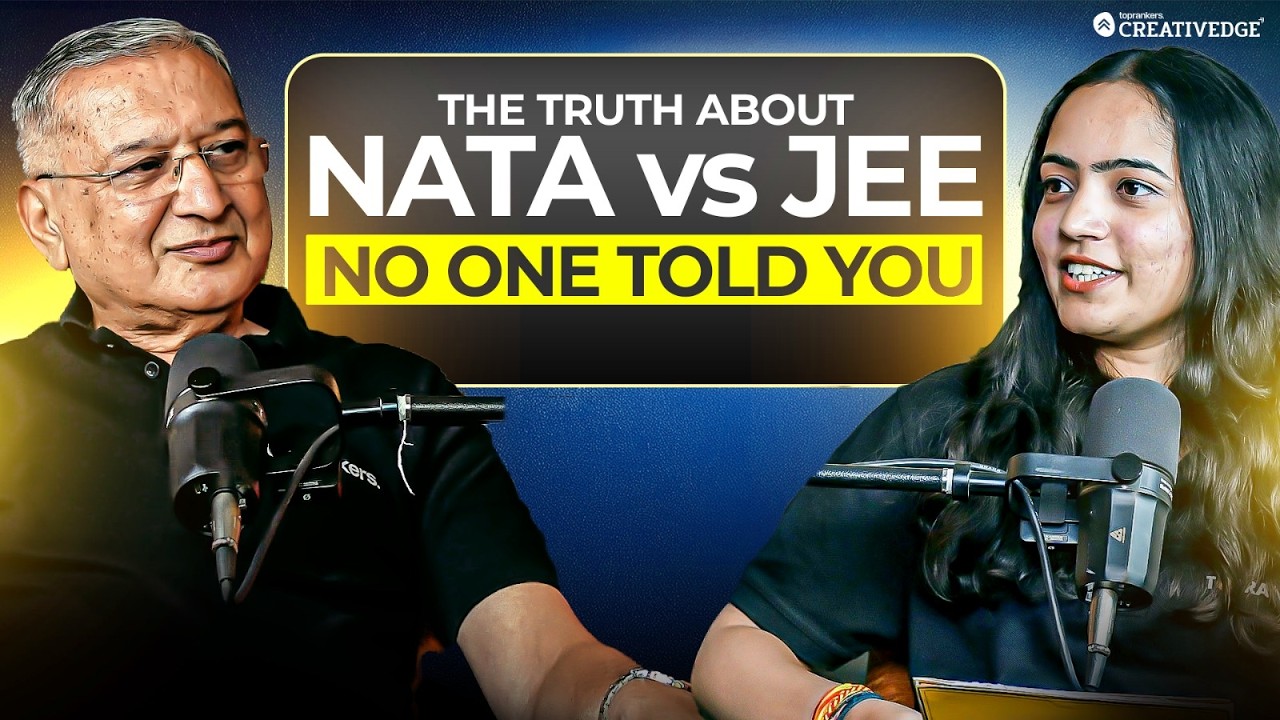 JEE B.Arch or NATA? Which Exam is Right for Your Architecture Dream? ( Ft. Podcast )