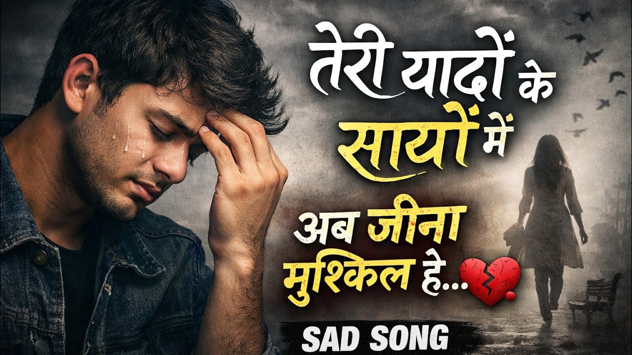 तेरी यादों के सायों में | Sad Love Song 2026 | Heart Broken Song | New Hindi Sad Song