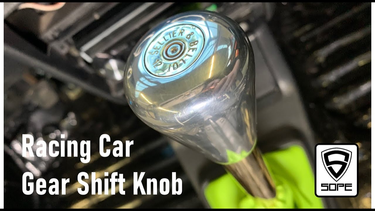 Making a Custom Gear shift Knob with an Bullet inlayed ¦¦ SOPE MAKER
